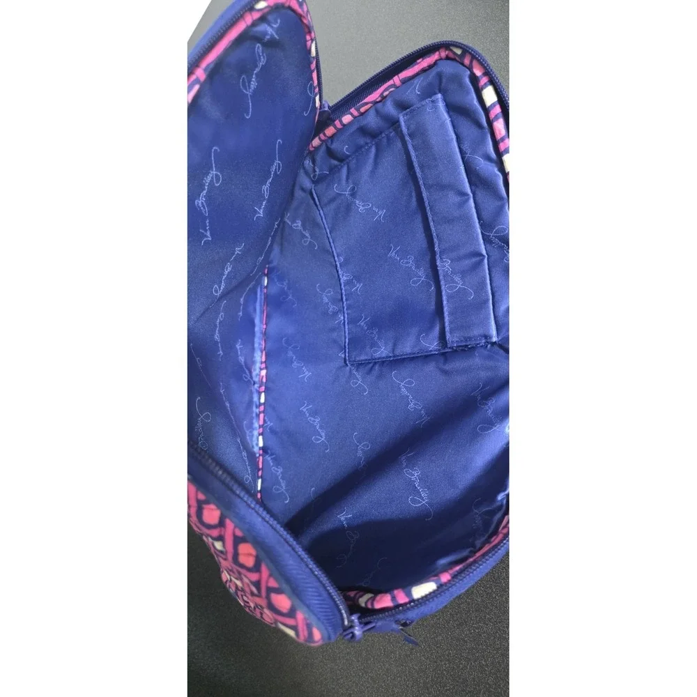 Vera Bradley Katalina Pink Purple Laptop Zippered Sleeve Padded School‎ Mac Book
